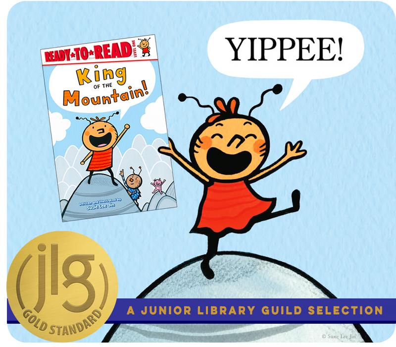 KING OF THE MOUNTAIN! is a Junior Library Guild Gold Standard Selection